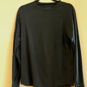 BN3TH Merino Crew Neck Long Sleeve , Black, Men's Small